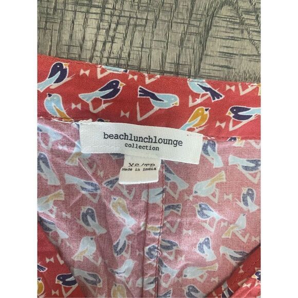 Beach Lunch Lounge tie front top woman’s size XS - Picture 5 of 7